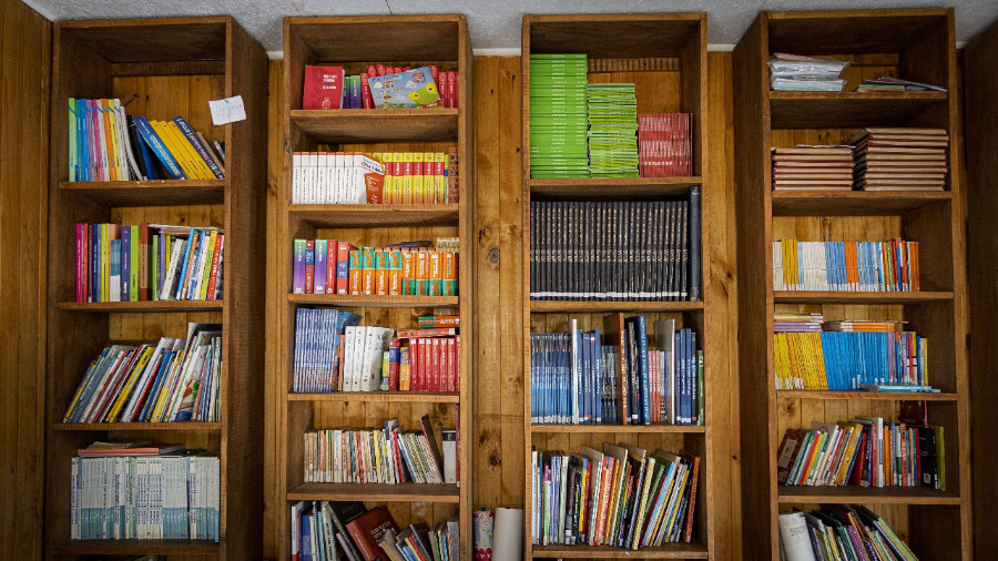 Biblioteca Escuela Raíces de Quellón