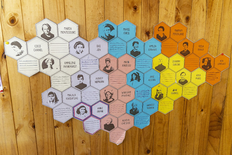 Pared 8M Colegio Raíces de Quellón